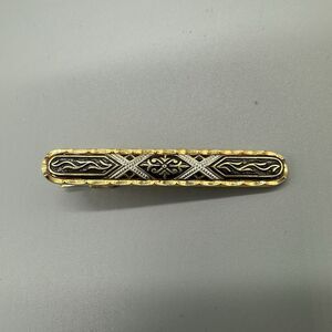 Vintage Toledo Tie Clip Damascene Spanish